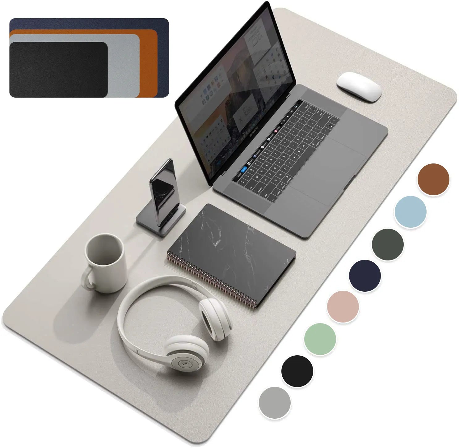 WaterBlock Leather Desk Cover