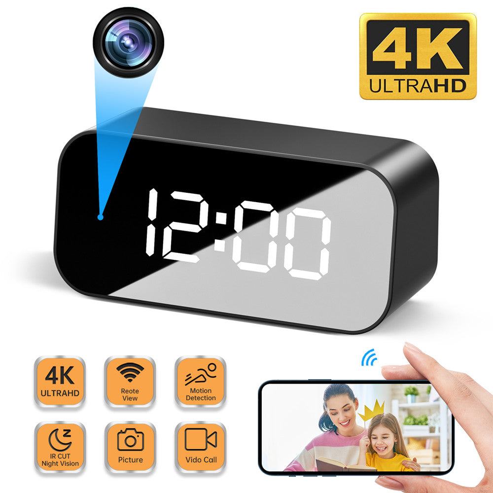 VisionClock 4K HD WiFi Camera